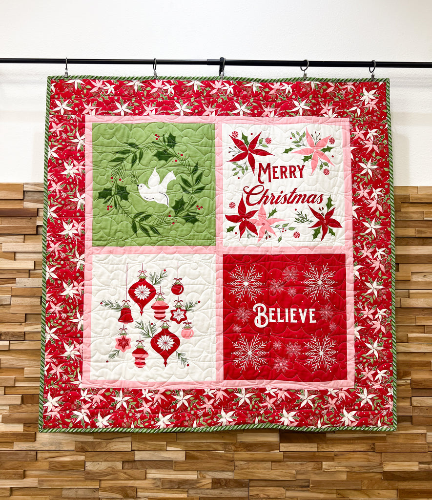 Once Upon A Christmas Panel Quilt Kit 