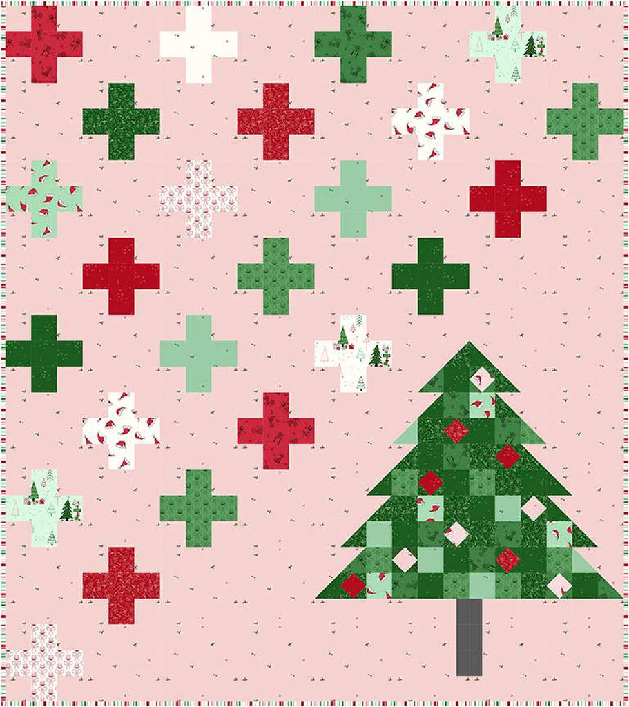 Swiss Christmas Quilt Pattern 