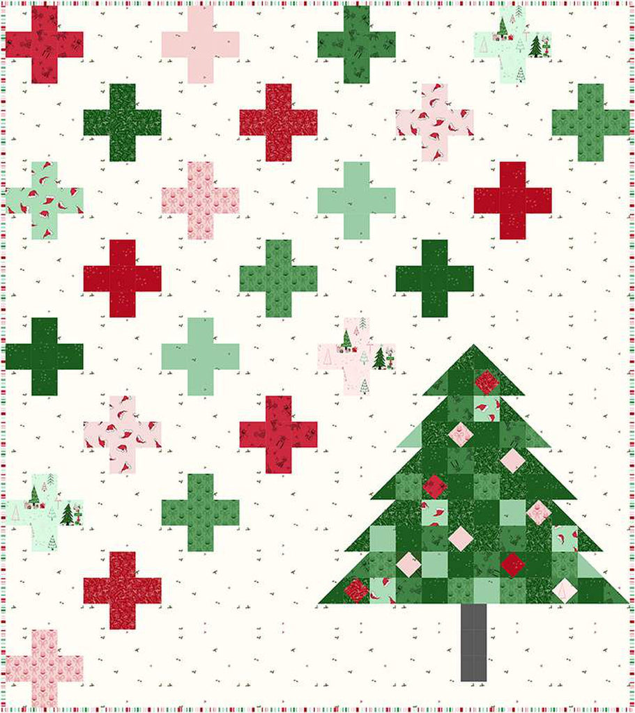 Swiss Christmas Quilt Pattern 