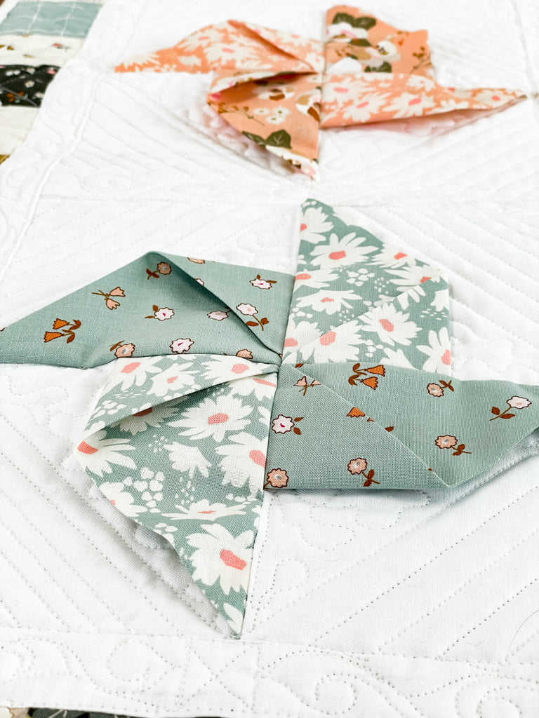 Playful Pinwheels Table Runner