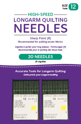 HQ High Speed Longarm Quilting Needles Size 12