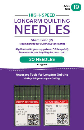 HQ High Speed Longarm Quilting Needles Size 19