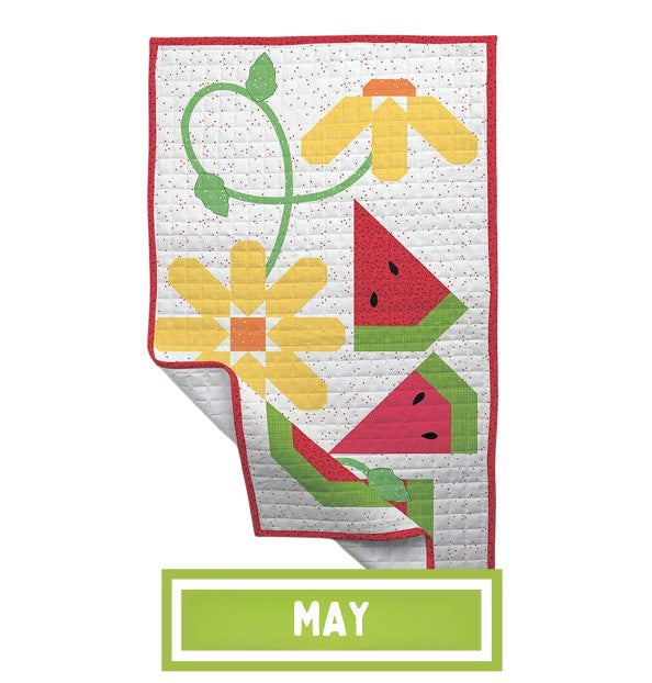 Riley Blake Door Banner Kit of the Month - One in a Melon kit 