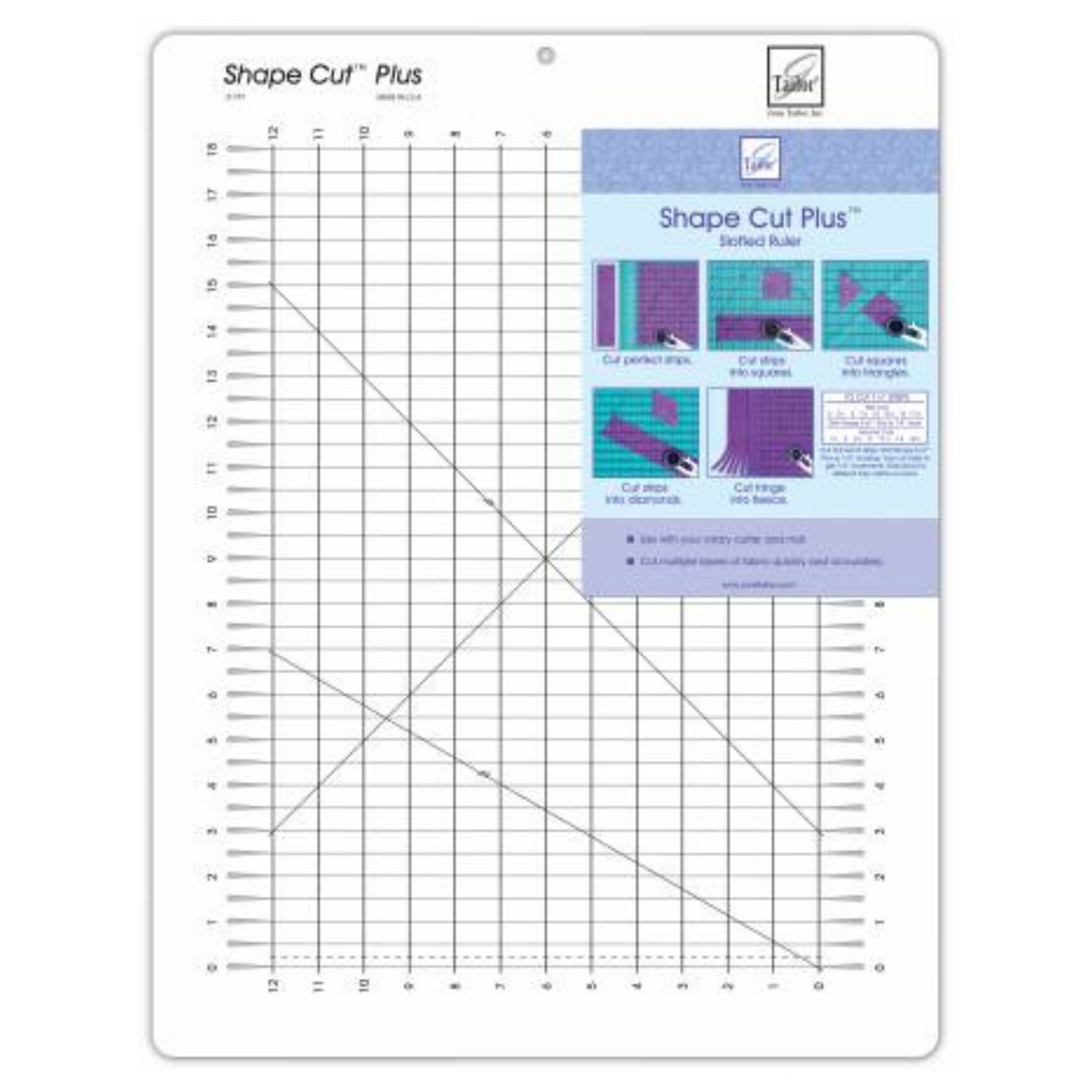 shape cut plus ruler 