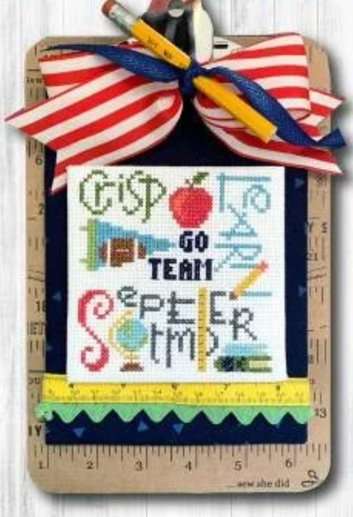 Pine Mountain Designs - September Typography and Floss