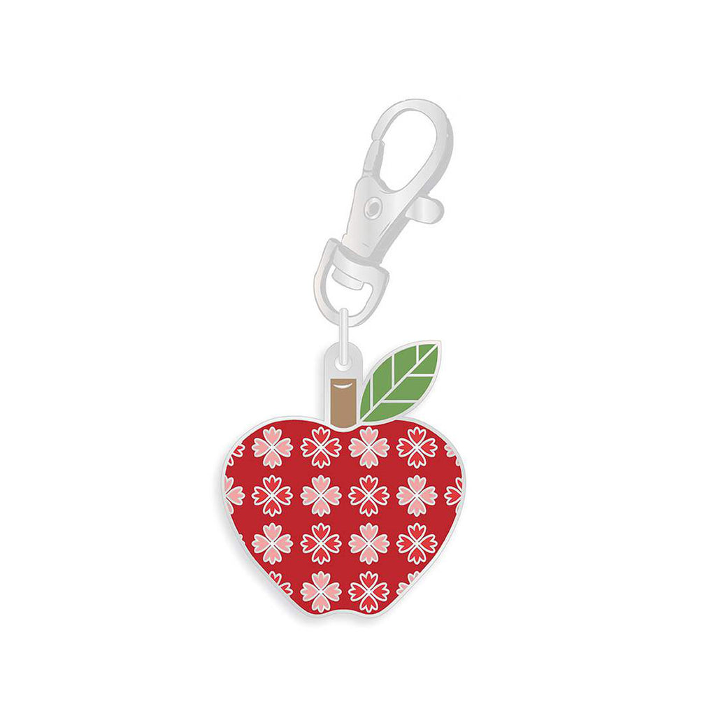 Lori Holt Autumn Enamel Happy Charm - Apple 