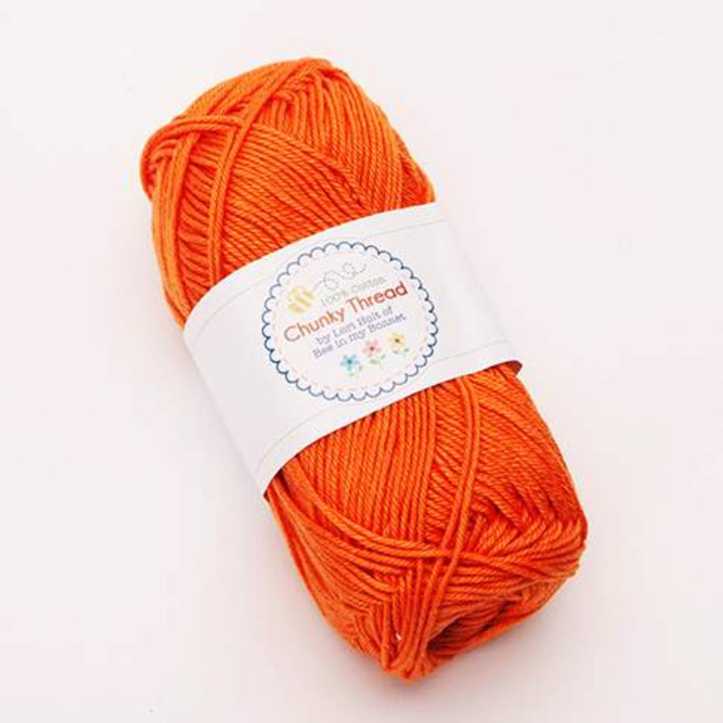 Lori Holt Chunky Thread - Pumpkin 