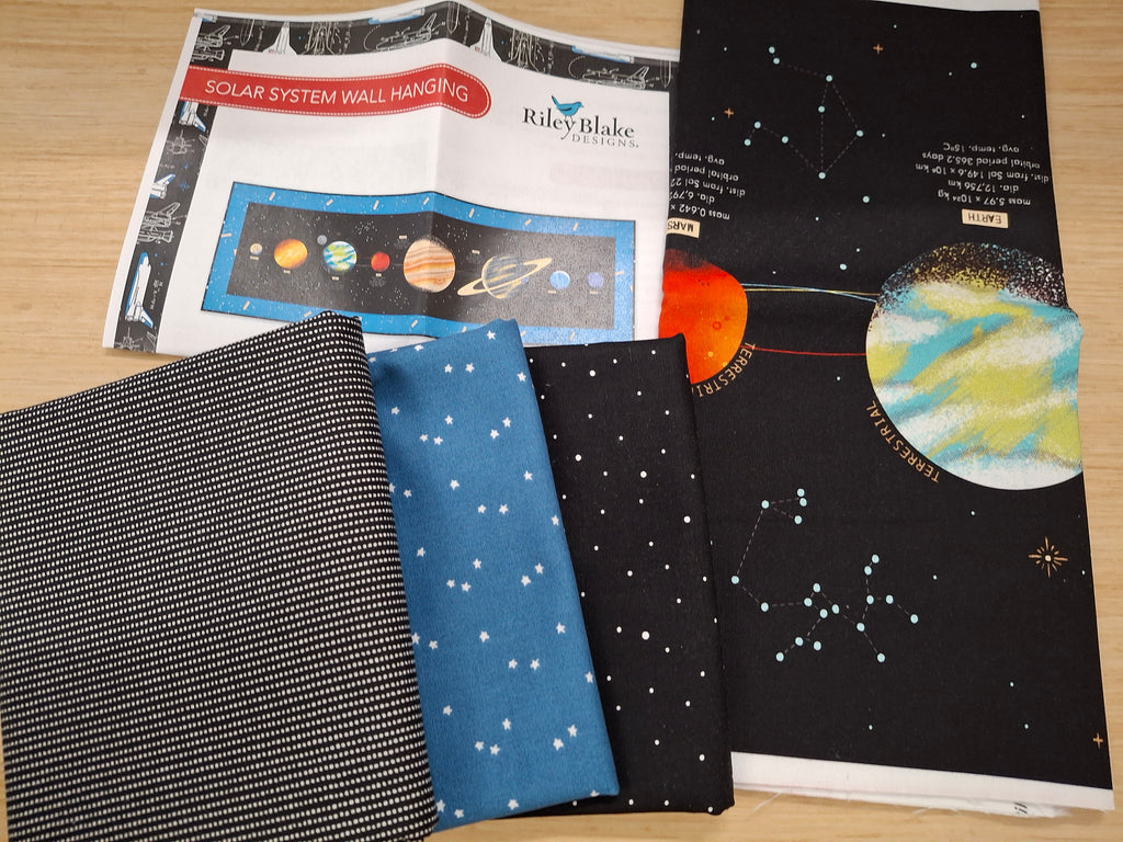 Solar System Wallhanging  16"x 47.5" kit