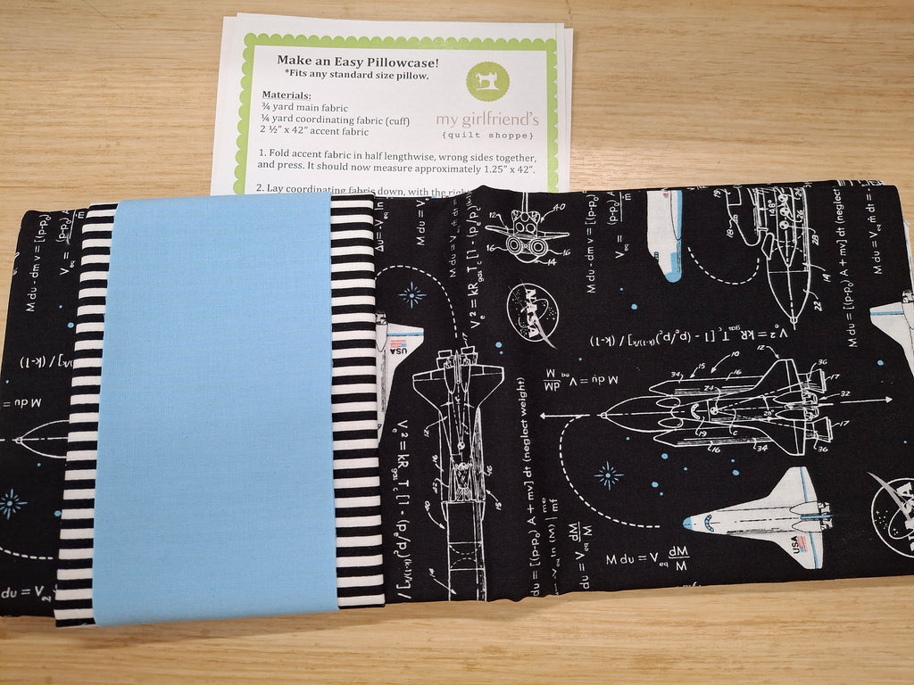 Space Shuttle Pillow Case Kit