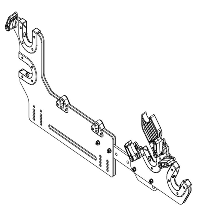 HQ Studio2 Frame QuiltMaster DuoLoad Sidearm Upgrade Kit 