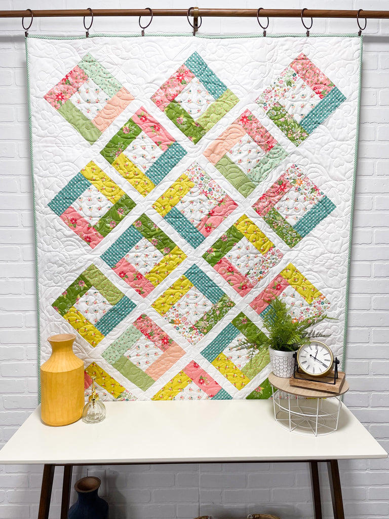 Block Party Quilt (56" x 56")