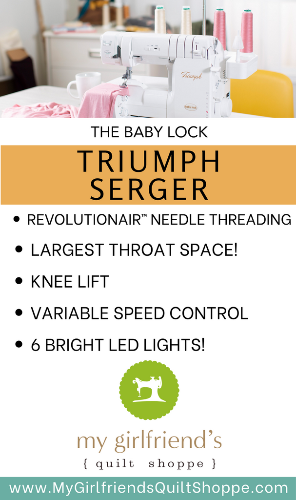 Baby Lock Triumph Serger 