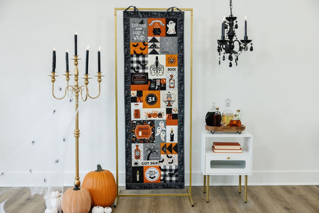 PumpkinsPumpkins Pumpkins and Potions Ladder Quilt Fabricand Potions Ladder Quilt Fabric and Potions Ladder Quilt 