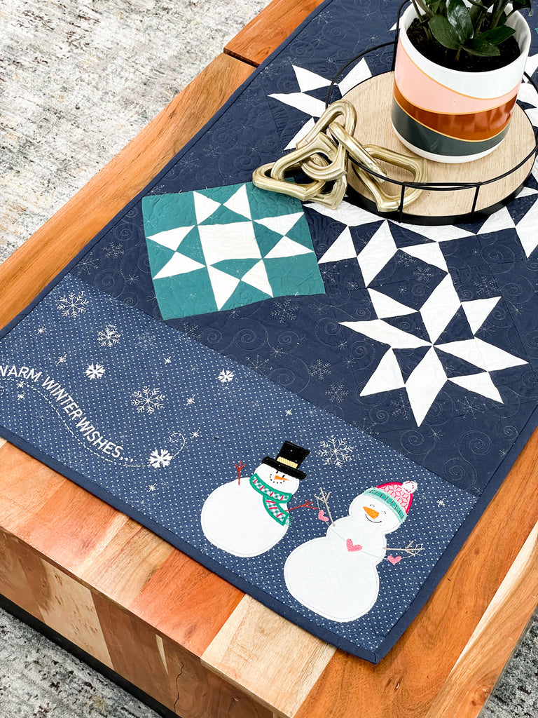 Warm Winter Wishes Table Runner