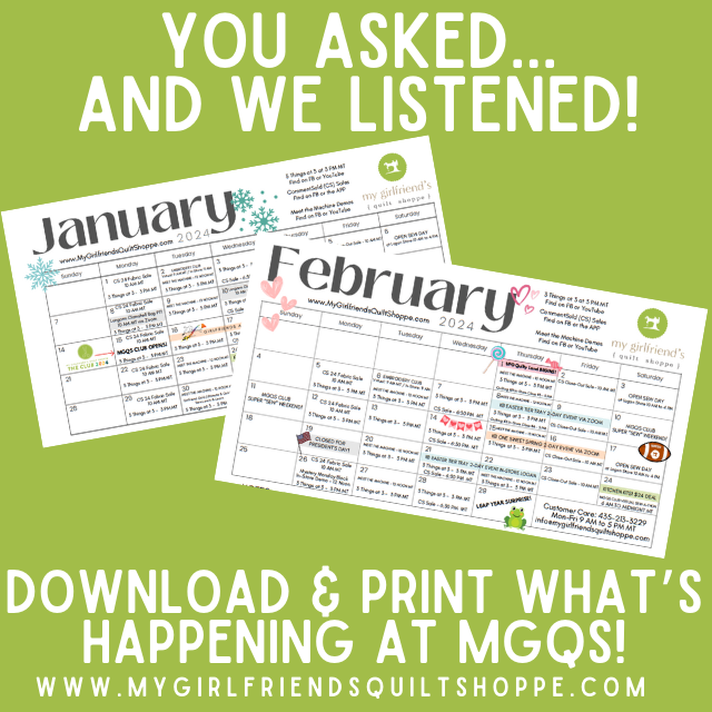 January and February 2024 Printable Calendars