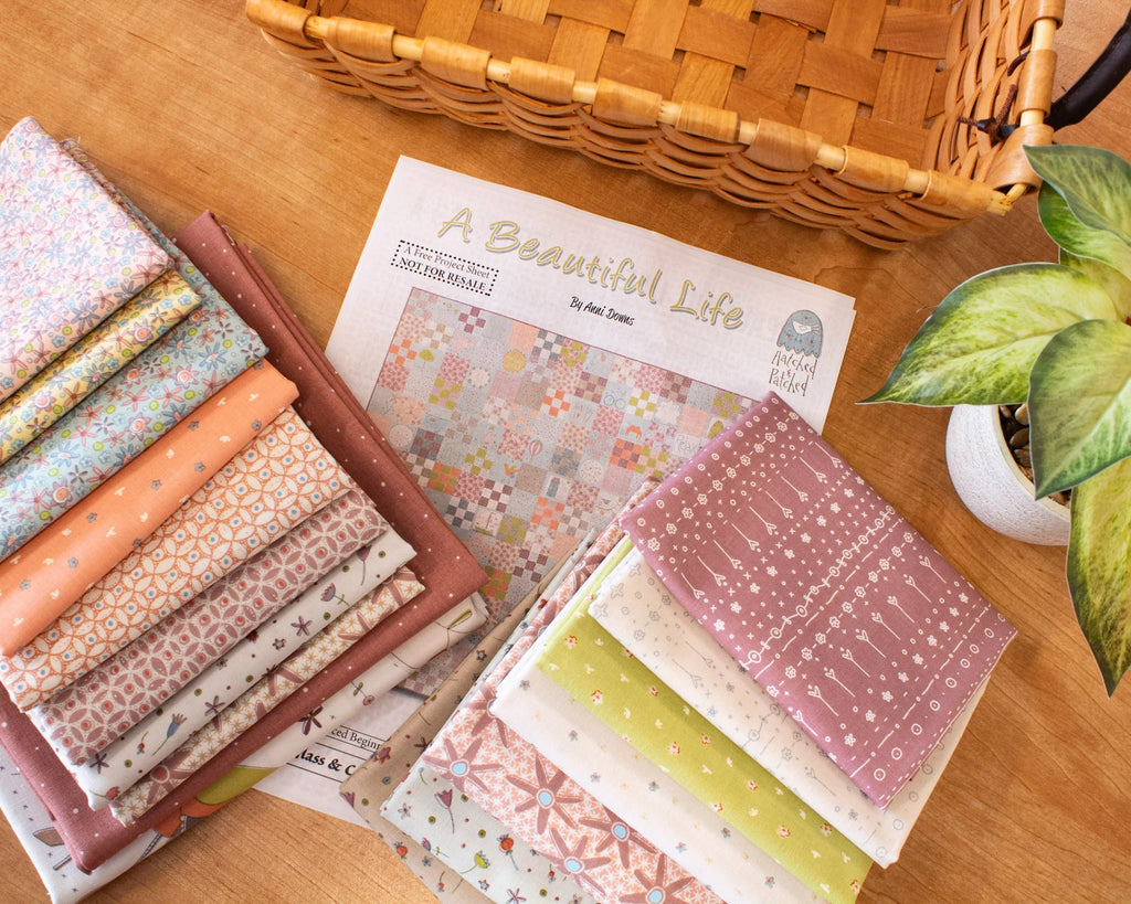 A Beautiful Life Quilt Kit 73 1/2" x 73 1/2"