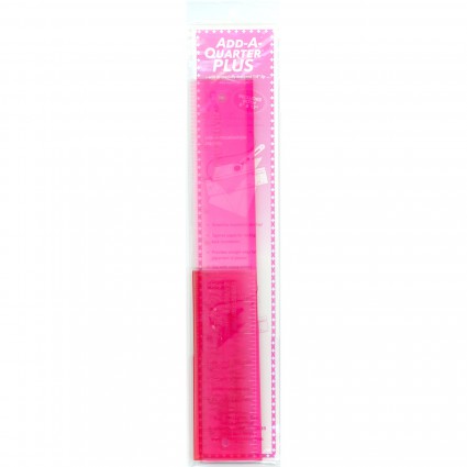 CM Designs Add-A-Quarter Combo Ruler, Pink