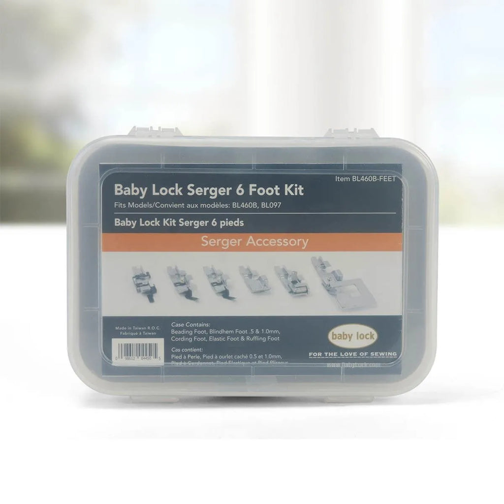 Baby Lock 6 pc Serger Foot Kit 