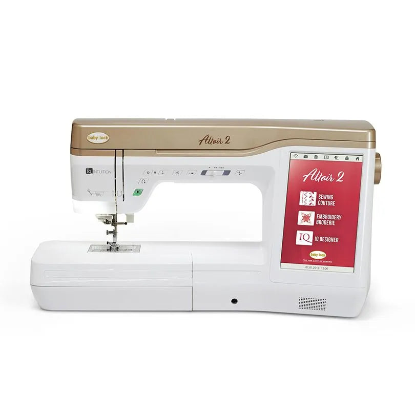 Baby Lock Altair 2 Embroidery and Sewing Machine 