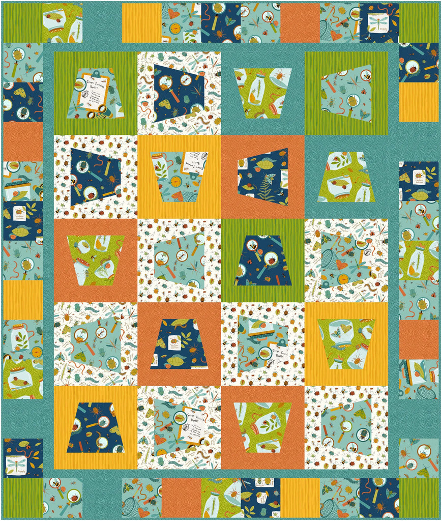 Buggin' Around Quilt Kit (50" x 59 1/2")