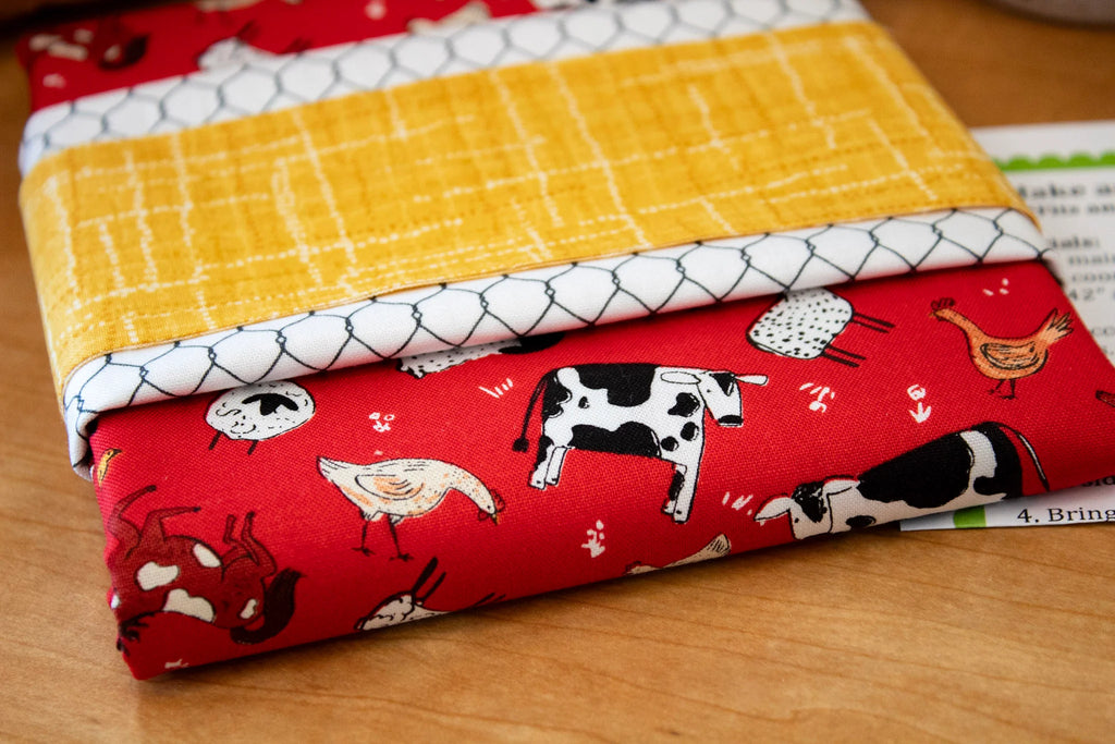 Farm Living Pillowcase Kit fabric