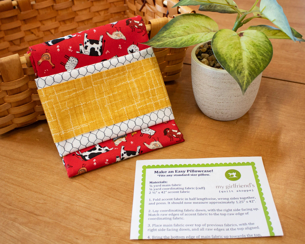 Farm Living Pillowcase Kit