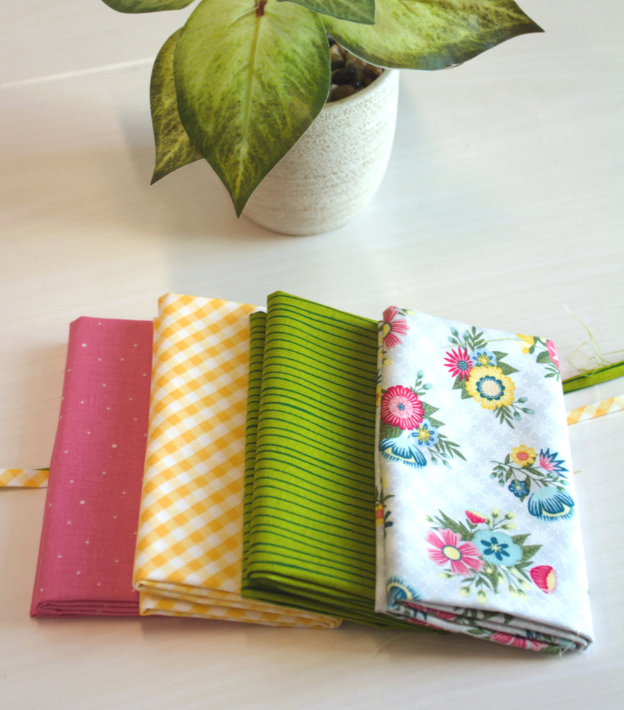 Floral Fun FQ bundle of 4