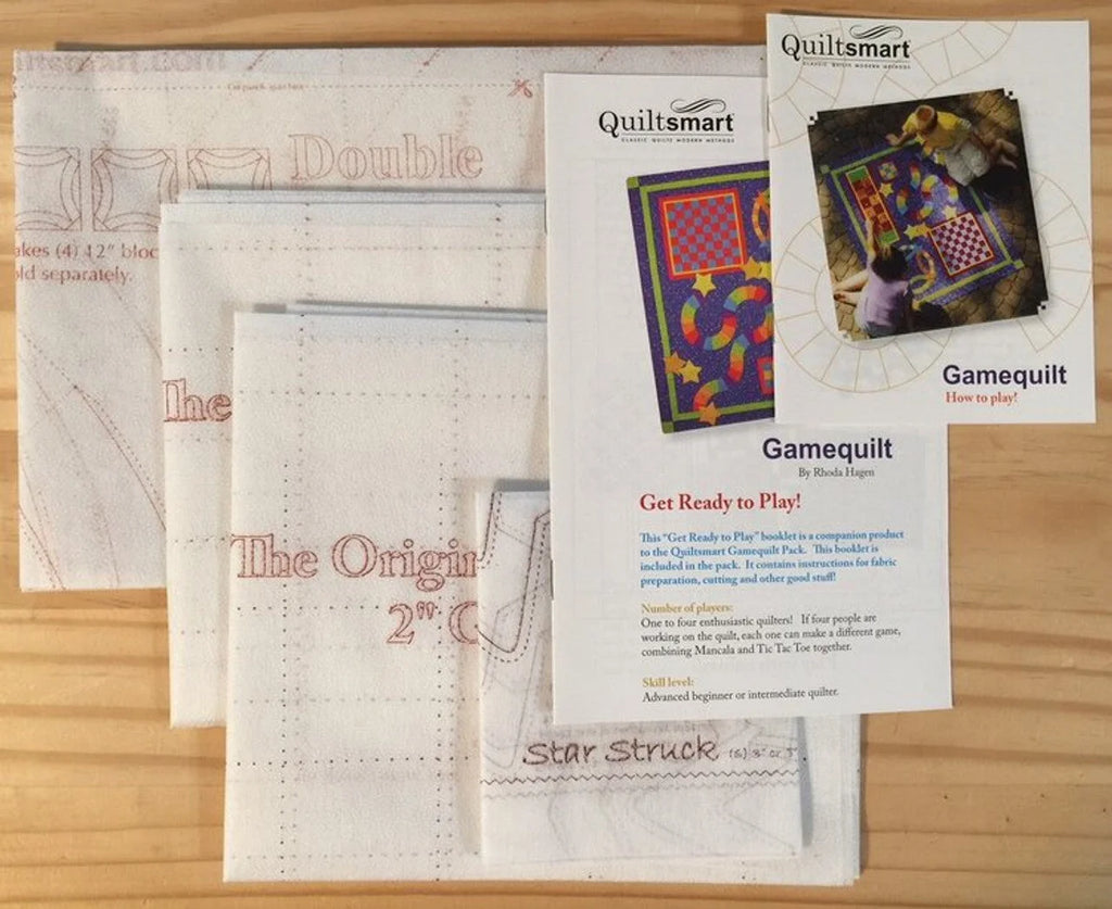 Quiltsmart Game Quilt Kit panels