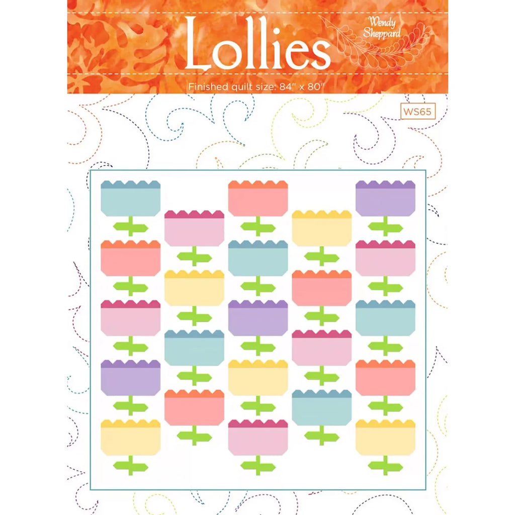 Lollies Quilt Kit 80" x 84"