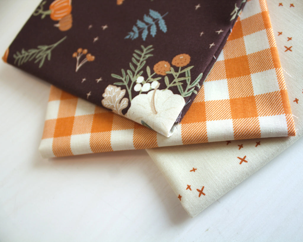 Mug Cozy- Pumpkin Spice fabric