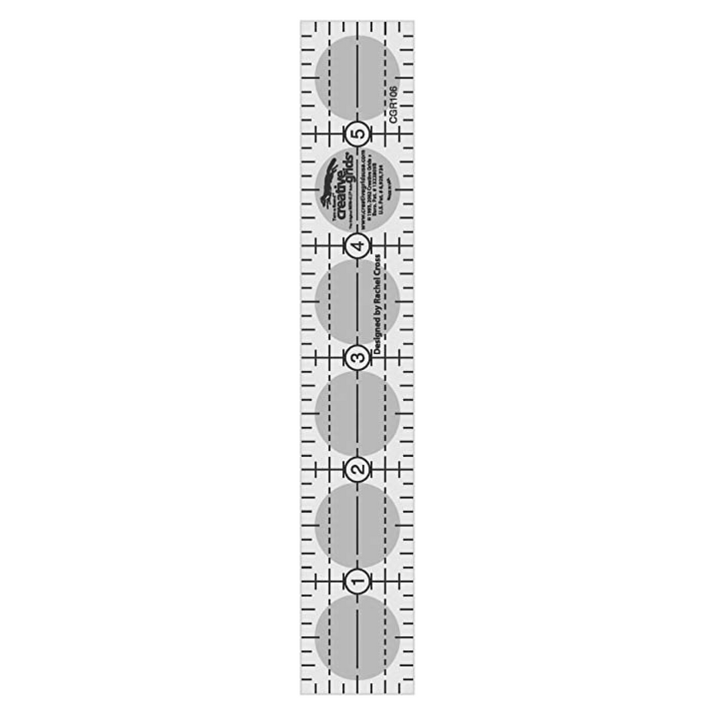 Creative Grids 1" x 6" Ruler 