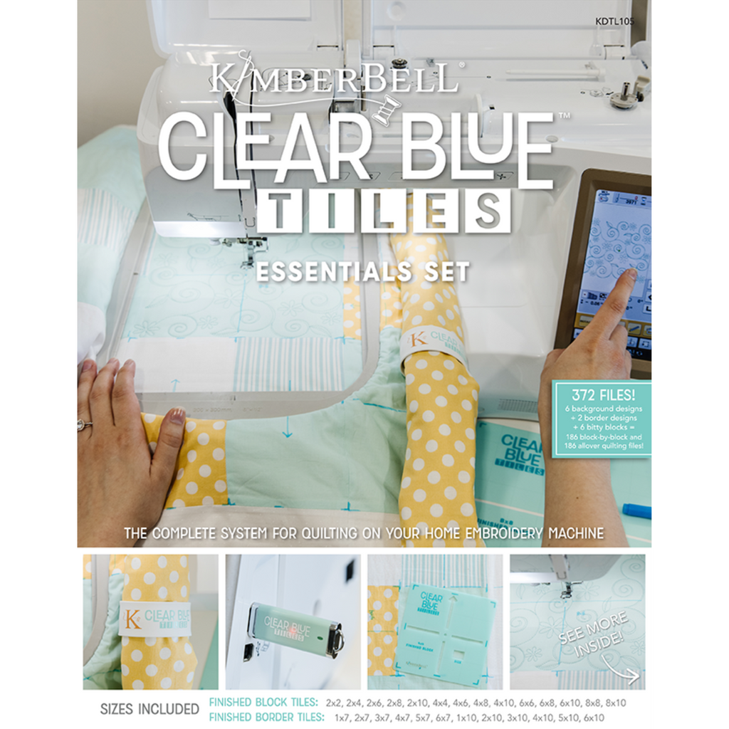 kimberbell clear blue tiles