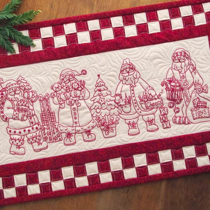 Santa Quartet! Table Runner