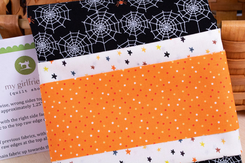 Speckled Spider Pillowcase Kit fabric