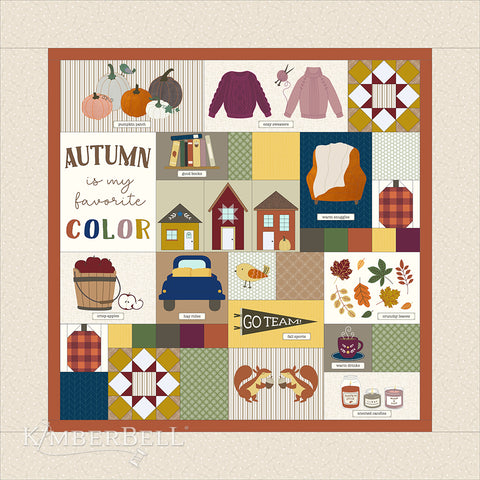 kimberbell falling for autumn quilt book and cd