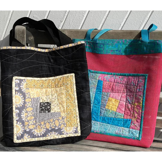 Two Wonky Totes Pattern