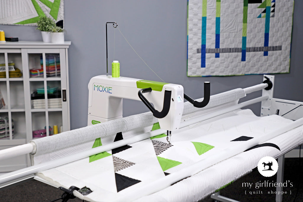 Handi Quilter Moxie Longarm Machine on 10-Foot Loft Frame 