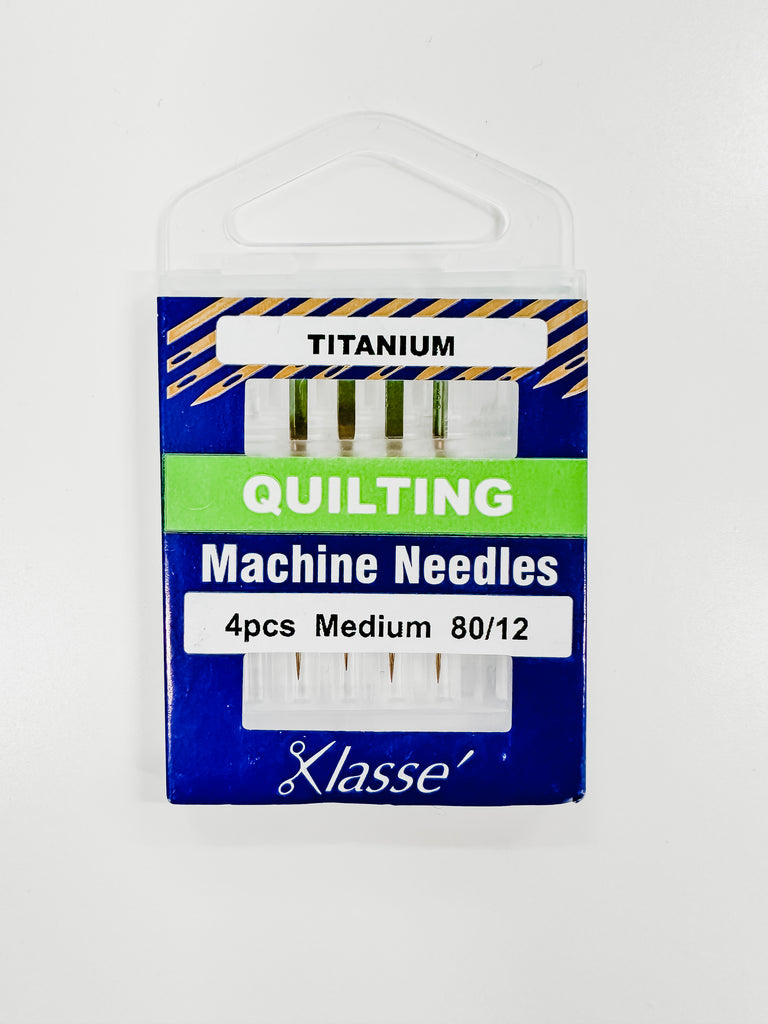 Klasse Titanium Quilting 80/12, 4 Needles