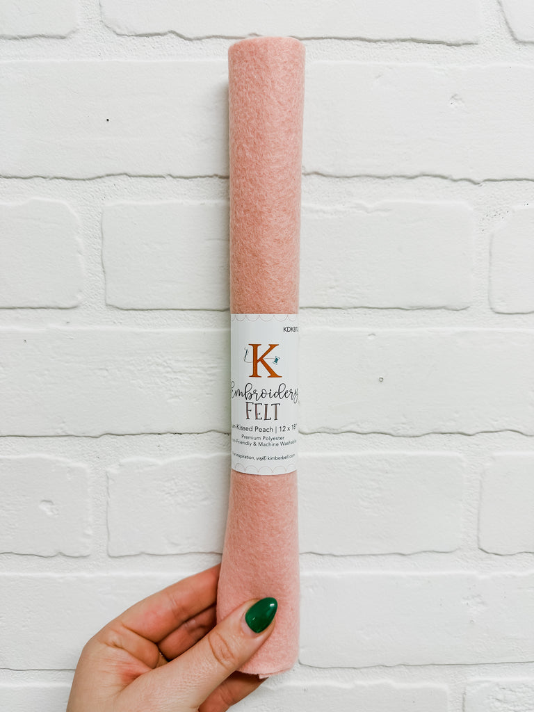 Kimberbell Embroidery Felt - Sun-Kissed Peach 