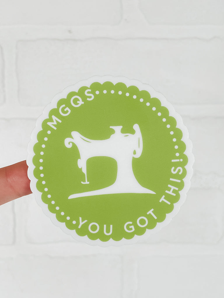 MGQS "You Got This!" Sticker 