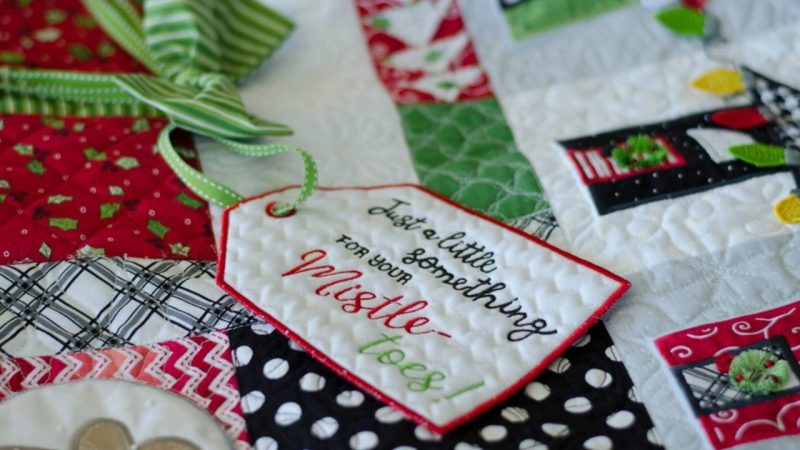 Jingle all the way quilt 