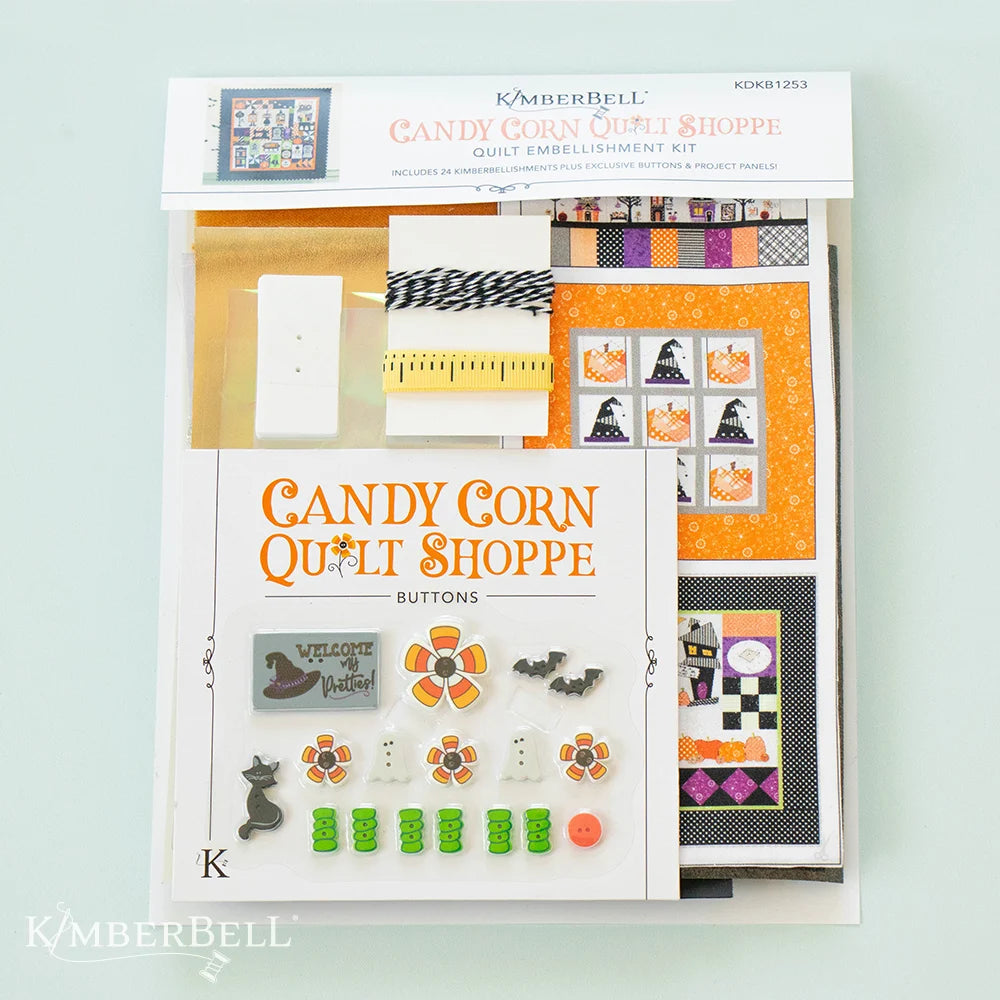 Kimberbell candy corn quilt shoppe embellishments