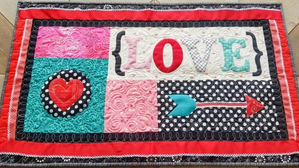 love table runner