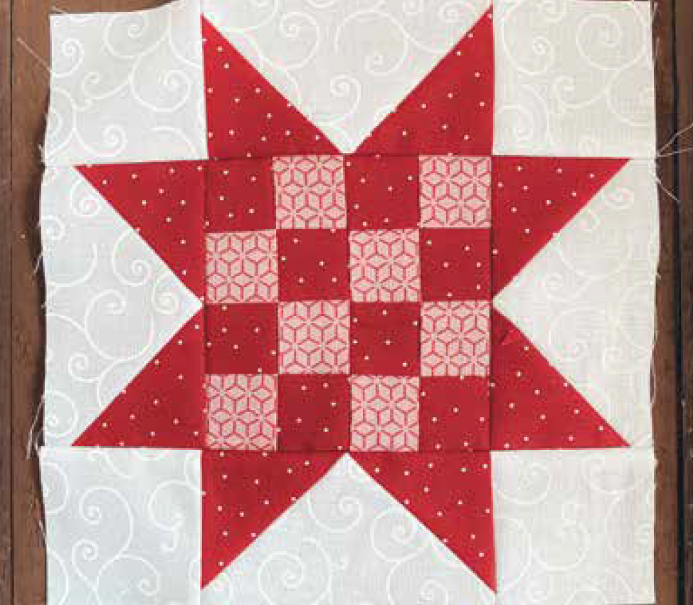 16-Patch Star Block 