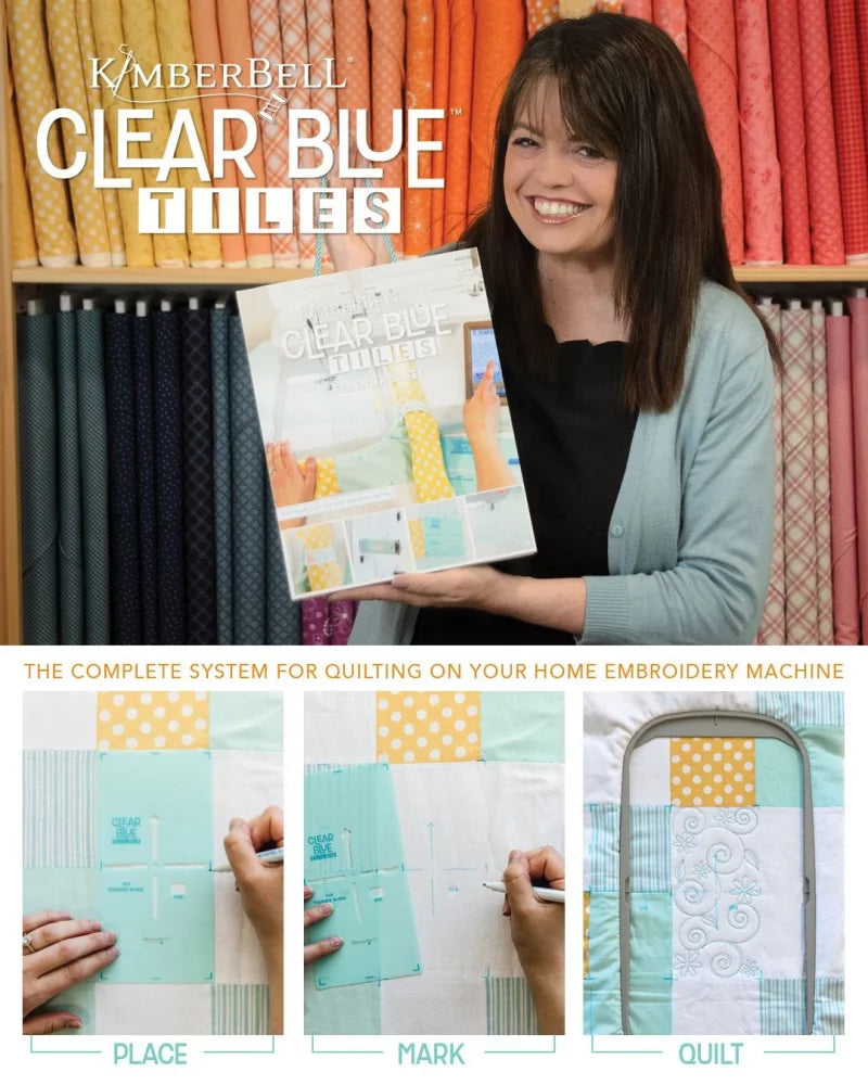 Kimberbell Clear Blue Tiles 2- Part Online Class