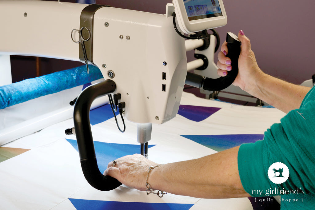 Handi Quilter Amara 20 Longarm Machine with Pro-Stitcher Premium on Studio3 12-Foot Frame 