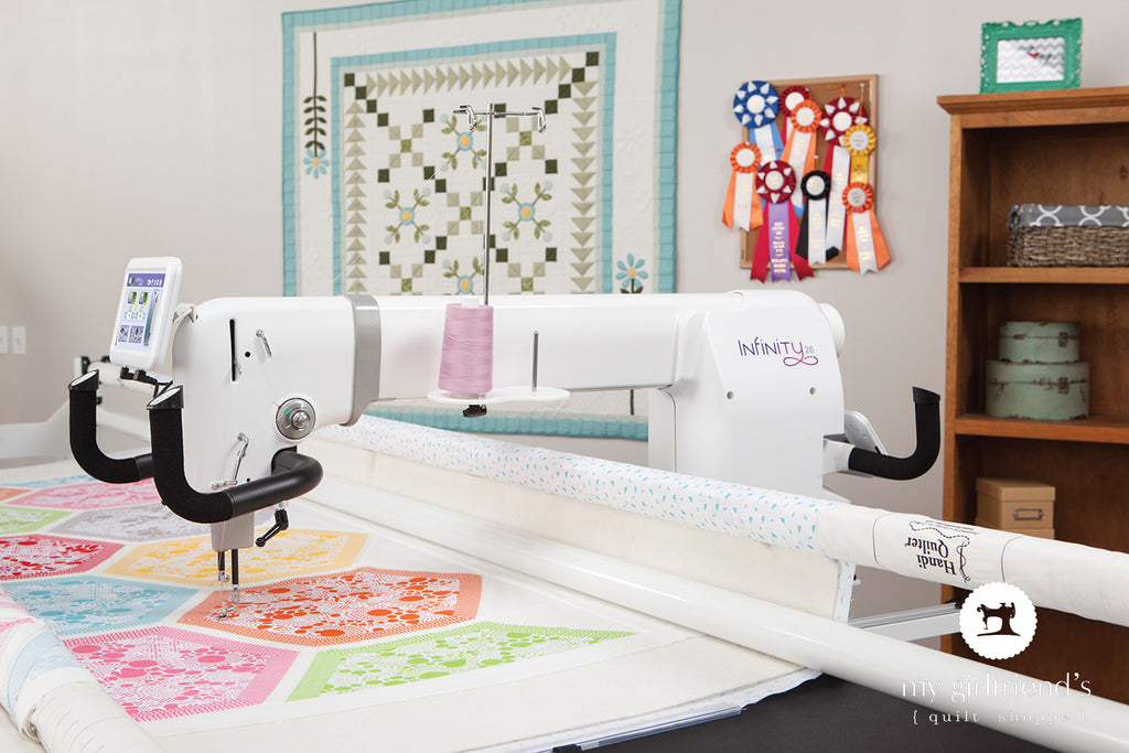 Handi Quilter Infinity 26 Longarm Machine on Gallery2 12-Foot Frame 