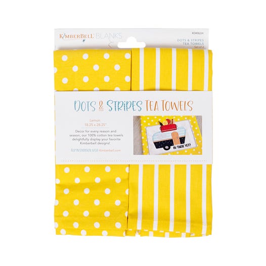 yellow tea towels 