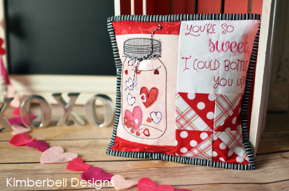 Kimberbell Bench Buddy Kit - February Square 